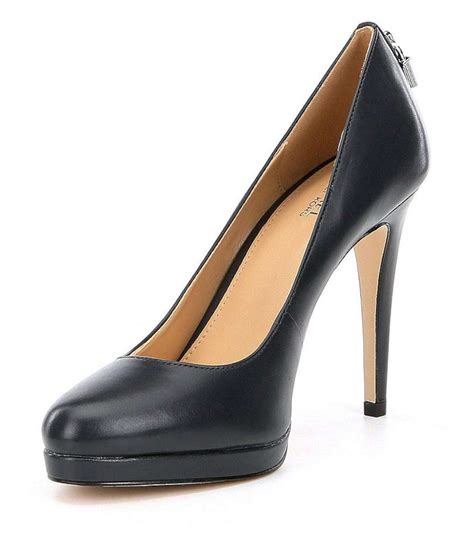 michael kors heels|michael kors closed toe pumps.